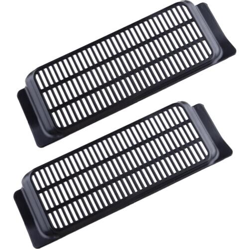 1 Pair Car Interior Air-Flow Vent Protection Cover Trim Grille Under Seat Fit For Tesla Model 3 2017 2018 2019 2020 Accessories