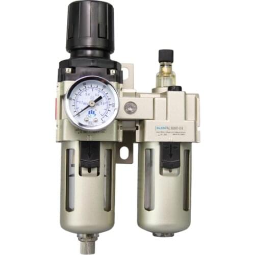 1pc AC3010-03 Aluminum Alloy Compressed Air Pressure Regulator Moisture Trap Water Filter 3/8 inch