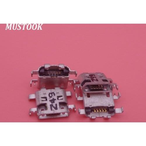10pcs/lot Micro Usb Jack Charging Connector Port For Lenovo IdeaTab A5500-F A5500-HV A8-50 Tablet Charger Charging Port Socket