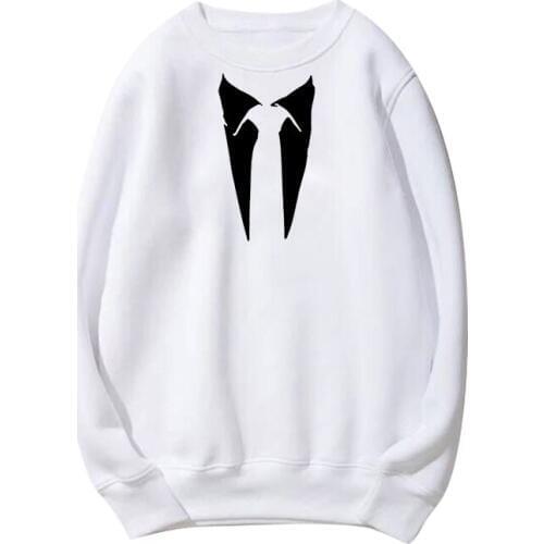 100%Cotton Korean Style Womens Graphic Print Sweatshirt Autumn Funny Tie Hoodie Loose Streetwear Oversized Sweatshirt Female