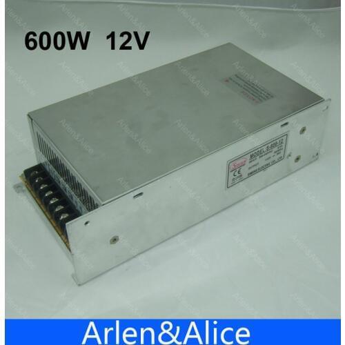 600W 12V 50A 220V input Single Output Switching power supply AC to DC