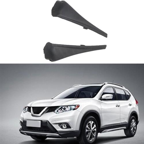 Car Front Windshield Wiper Arm Cowl Side Trim Cover Water Deflector Plate for Nissan X-Trail Xtrail T32 Rogue 2014