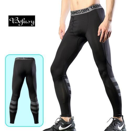Befusy Men Basketball Compression Pants Sports Running Tights Men Jogging Leggings Fitness Gym Clothing Men Quick Dry Pants 3XL