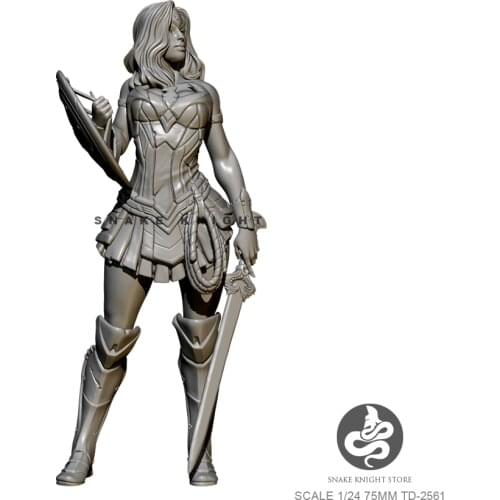 H75mm 1/24 Resin model kits DIY toy self-assembled TD-2561