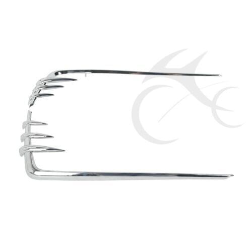 Motorcycle Saddlebag Lid Accents For Harley Touring FLT FLHT FLHR FLHX FLTR Road King Electra Glide Road Street Glide 1993-2013