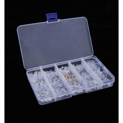 PVC Soft Silicone Eyeglass Nose Pads Anti-Slip Eyeglass Nosepads - 150 Pairs