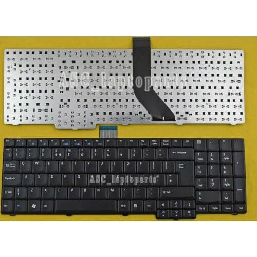 New UK English Keyboard For Acer Aspire 7230 7530 7530G 7630 7730 7730G 5335 7730Z 8920G 6930 7530G 6930ZG 8920 Black, WIN8