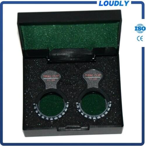 Loudly brand best quality Optical equipment trial lens clip holder 2 pcs into one box TC-1