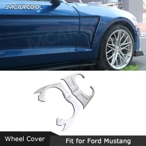 Carbon Fiber /Fiber Glass Unpainted Material Front Bumper Fender For Ford Mustang 2018-2020