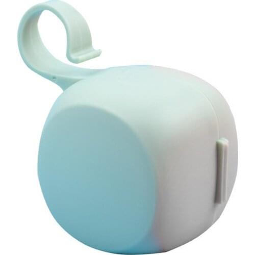 Portable Baby Pacifier Box Dustproof Cute Elephant-Shaped Pacifier Snack Travel Storage Box Safe PP Nipple Holder Case new