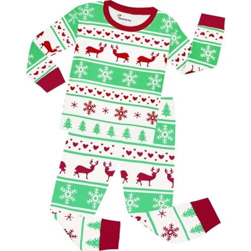 Baby Boys and Girls Christmas Pajamas Sets Children Unicornio Pyjamas Girls Clothing Sets Baby Reindeer Pyjamas Pijamas Kid