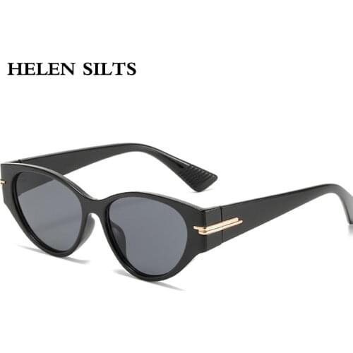 Vintage Cat eye Sunglasses Womens Fashion Brand Hot Sun Glasses Female Personality Metal Decoration Sexy Shades Eyewear UV400