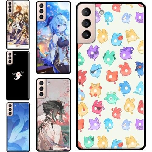 Genshin Impact Case For Samsung Galaxy S21 Ultra Note20 S8 S9 S10e S20 Plus FE Note 10 Plus TPU Funda