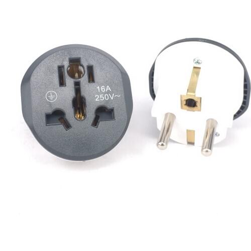 Universal European EU Plug Adapter AU UK American US To EU Travel Adapter Electric Plug Power Charger Sockets Electrical Outlet