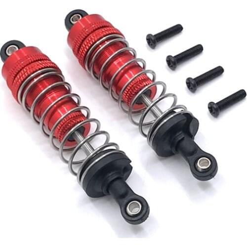 Suitable for WLtoys remote control car 144001 124019 124018 new all-metal hydraulic upgrade modified shock absorber parts