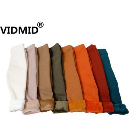 VIDMID baby Winter worm Sweatpants kids girls Fleece Sports Pants trousers girls Casual Long Pants cotton clothes 4224 01