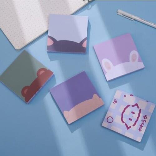 1PC Cute Memos Kawaii Note Small Portable Notepad Portable Notebook New Stationery Cute Notes Gift For Children(ss-856)