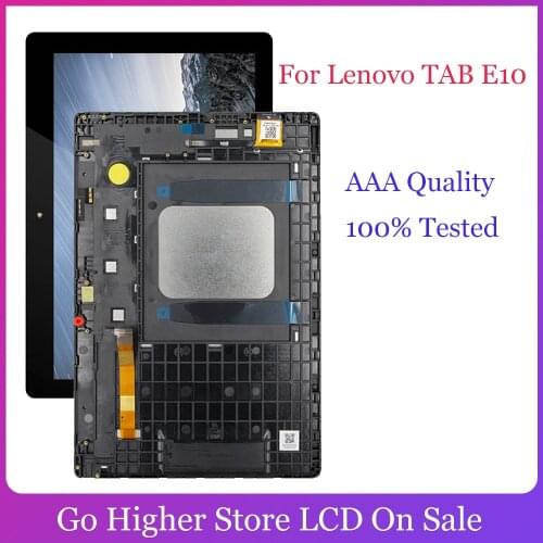 10.1 inch For Lenovo TAB E10 TB-X104F TB-X104N TB-X104L TB X104 Touch Screen Digitizer Lcd Display Assembly Frame