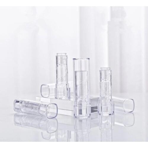 10/20/30/50pcs 12.1mm Clear Empty Lipstick Tubes Container High Quality DIY Lip Balm Tube Cosmetic Bottle