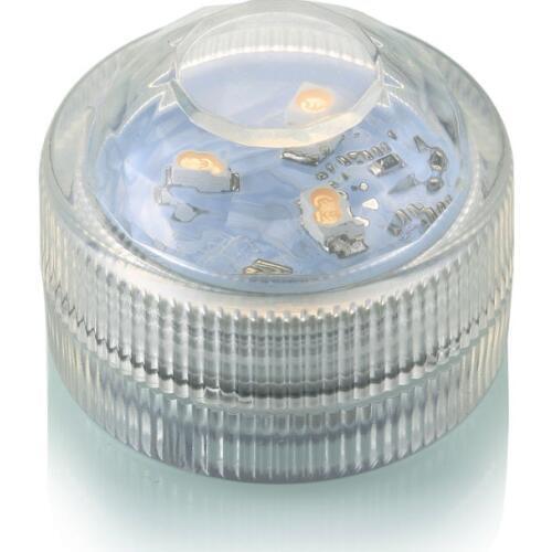 10pcs Waterproof Submersible LED Lights Wedding Decoration Waterproof Submersible Led Party Tea Mini Light with Battery