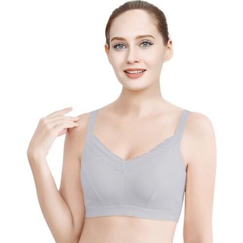 Silicone Breast Forms Fake Breasts and Mastectomy Bra with Pockets for Artificial Breast Prosthesis Woman Without Steel Ring