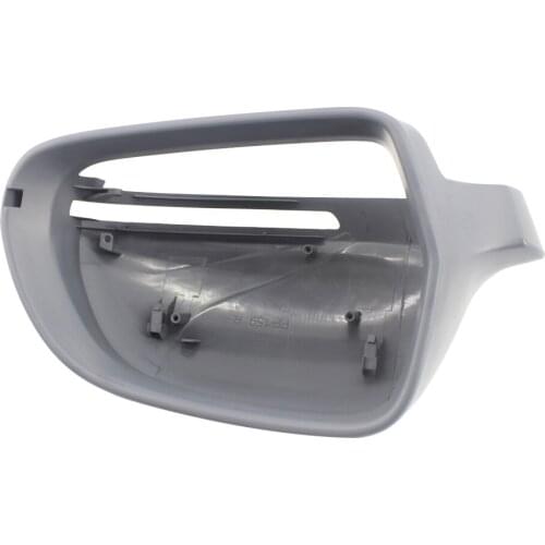 8T0857528D Right/8T0857527D Left Passenger Side Black Rearview Mirror Cover for AUDI A3 8P A4 B8 A5 A6 8T C6 Car Accessories