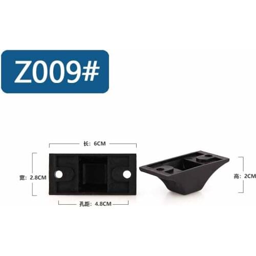 Travel luggage foot nail accessories repair luggage front foot replacement accessories tripod foot nail fixed foot nail bracket