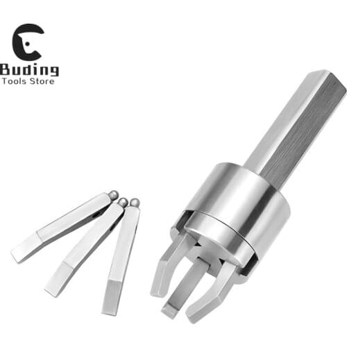 Free shipping 16 20 25 32 CNC Automatic Square Puller Three Jaws Back-Pull Extractor Lathes Drawing Tool Square Round Bar Puller