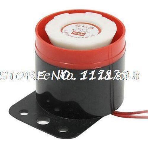 BJ-1 AC 220V 100dB 2 Wire Continuous Sound Electronic Alarm Buzzer