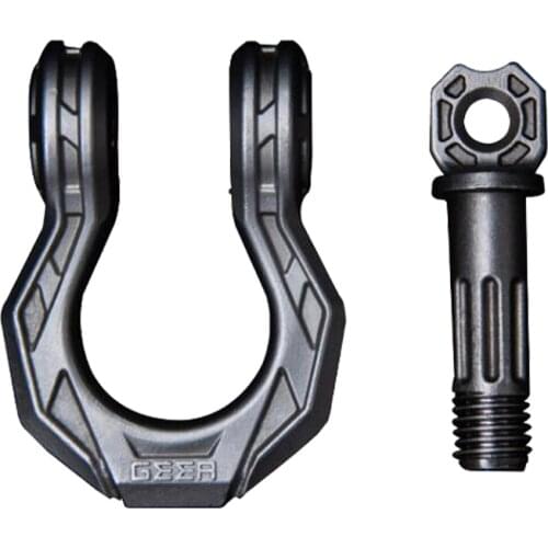 Towing Hook Steel U-Shaped Tow Hook Fit For Off-Road(Set)