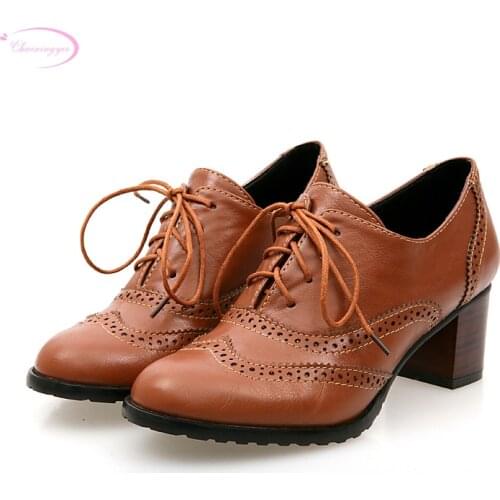 Chainingyee Women's Oxfords