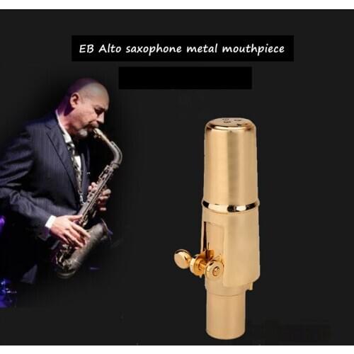 Elementary acting exercises EB Alto saxophone metal mouthpiece accessories upgraded instrument mouthpiece Sax pipe