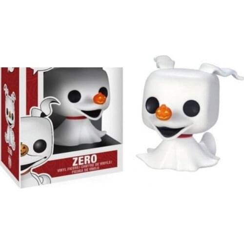 FUNKO POP Jack Skellington Zero #71 Action Figures brinquedos Collection Model figure Toys for Children Vinyl Doll 10CM