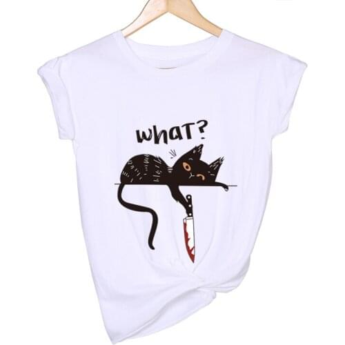 Funny Animal printed Womens O-Neck Fashion Plus Size Thin T-Shirt Girls Personality Casual Tops Kids Summer Oversize Loose Tee