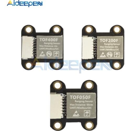 TOF400F TOF200F TOF050F 50CM 2M 4M Laser Distance Measurement Sensor Module MODBUS IIC Serial Port for Arduino for Raspberry Pi