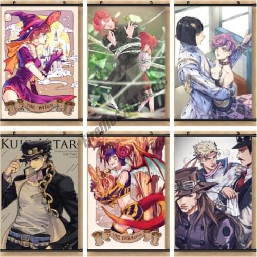 Canvas Painting Wall Art Anime JOJOs Bizarre Adventure Nordic Posters and Prints Home Decoration Pictures for Living Room Decor