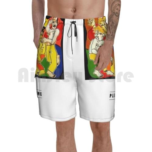 Pleasuredome Beach Shorts Men Beach Pants Swim Trunks Frankie Goes Hollywood Fgth Music Album Record Vinyl Band Artist