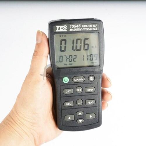 TES-1393 EMF Tester Gauss Electromagnetic Field Meter