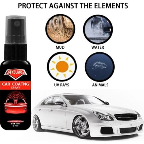30/50ml Multi-purpose Car Polishing Paint Spray Coating Spray Lacquer Paint Care Polished Glass Leather Care Coating Spray