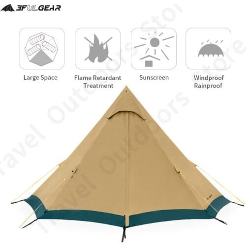 3 F UL GEAR Waterproof Tents