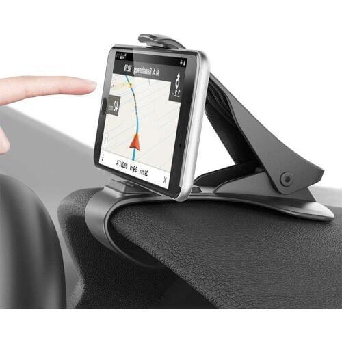 HUD Design Antiskid Car Phone Holder Mobile Phone Holder Adjustable Phone Car Dashboard Holder Phone Stand Bracket For Cellphone