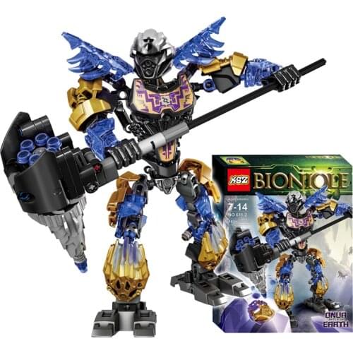 BIONICLE Onua Uniter of Earth Action Figures Building Block Robot Toys For Kids Gift Compatible Major Brand 71309 143pcs/Set