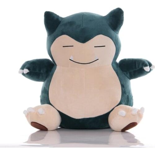 Big Size 32cm TAKARA TOMY Pokemon Snorlax Plush Toys Soft Stuffed Animals Toys Doll Gifts for Children Kids