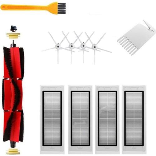 For XiaoMi Roborock S5 Max S50 S51 S6 Pure Accessories Vacuum Cleaner Parts Washable HEPA Filter Main Brush Side Brush