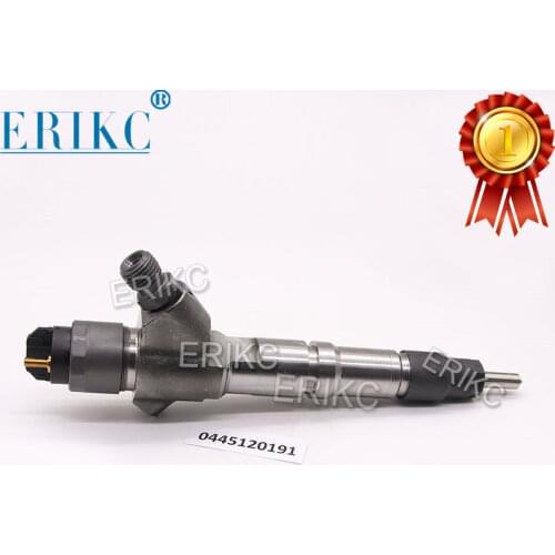 ERIKC Spare Parts Pump Injector 0 445 120 191 Inyector Diesel 0445 120 191 Fuel Injector 0445120191 Nozzle for Weichai 13034027