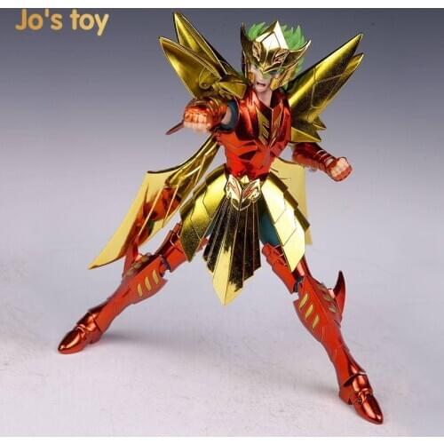 Jos toy Bandai Saint Seiya Poseidon Marina Kraken Isaac Hyoga Ex Action Figure Metal Armor Model Toys