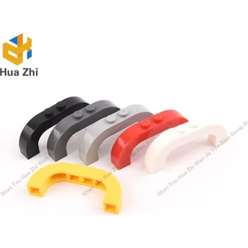 Building Blocks Parts 6183 10PSC Brick Arch 1 x 6 x 2 Curved Top LEGOING MOCS Education