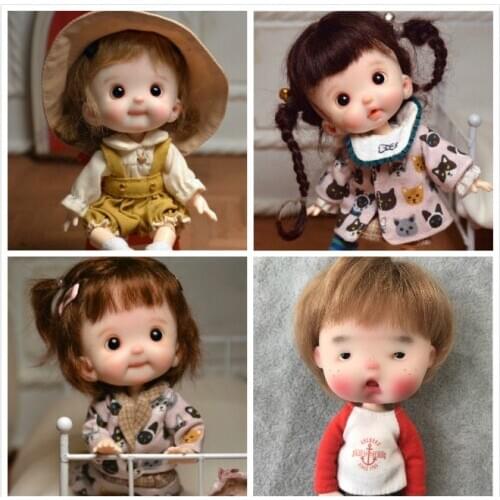OB11 doll customization 1/8 BJD dolls OB doll DIY polymer clay 2020