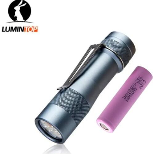 LUMINTOP FW3A Small EDC Flashlight 3* XP-L Hi /SST20 LEDs max 2800 lumen beam distance 280 meter torch 18650 3500mAh 35E battery