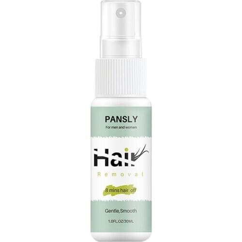 Pansly Hair Removal Cream Spray Body Private Parts, Lower Leg Hair Removal Cream, Soft Nourishing Painless Hair Removal Liquid 3